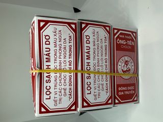 Sát Độc Hoàn Ông Tiên - Thực Phẩm Chức Năng Giúp Giải Độc, Giảm Phong Ngứa, Hỗ Trợ Tiêu Hóa Hiệu Quả