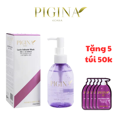 Dung dịch vệ sinh phụ nữ Pigina Lacto 150ml - Gel vệ sinh dịu nhẹ, cân bằng pH, chăm sóc vùng kín, khử mùi hiệu quả