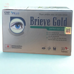 Brieye Gold - Viên Uống Hỗ Trợ Cải Thiện Thị Lực, Giảm Mỏi Mắt, Bảo Vệ Đôi Mắt Khỏe Mạnh - Thích Hợp Cho Người Dùng Thiết Bị Điện Tử