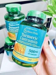 Viên Nghệ Turmeric Curcumin 500mg Puritan's Pride 180 viên