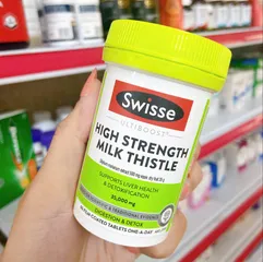Viên uống thải độc gan SWISSE HIGH STRENGTH MILK THISTLE 35,000MG 60v