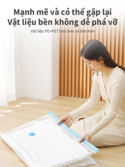 Túi Hút Chân Không Siêu Dày Trong Suốt - Giải Pháp Lưu Trữ Quần Áo, Chăn Màn Tiện Lợi & Bền Bỉ cho Mọi Gia Đình