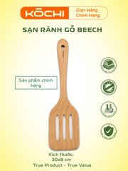 Bộ Sạn Gỗ KOCHI Chính Hãng - An Toàn, Không Độc Hại, Không Trầy Chảo, Sấy Khô Chống Mốc, Dụng Cụ Nhà Bếp Cao Cấp