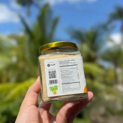 Đường hoa dừa hữu cơ Sokfarm 160g dành cho bé - Đường tự nhiên an toàn, ngọt thanh, thích hợp cho món ăn và thức uống cho trẻ em