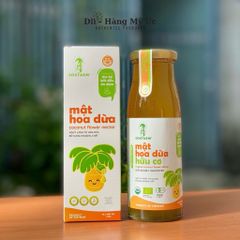 Mật hoa dừa hữu cơ Sokfarm 250g - Dùng cho bé ăn dặm, Nguyên chất, Thay thế đường, Tốt cho sức khỏe, Hỗ trợ tiểu đường.