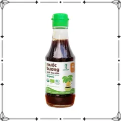 Nước tương mật hoa dừa organic Sokfarm cho bé 200ml - Hương vị tự nhiên, hỗ trợ tiêu hóa, không gluten, không GMO