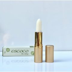 Son Dưỡng Dừa Escoco 3.8g - Dưỡng Môi Thiên Nhiên Không Màu - Sản Phẩm Chăm Sóc Môi Mềm Mịn, Căng Bóng