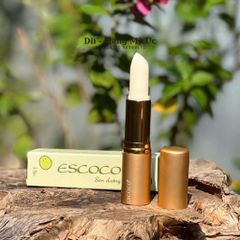 Son Dưỡng Dừa Escoco 3.8g - Dưỡng Môi Thiên Nhiên Không Màu - Sản Phẩm Chăm Sóc Môi Mềm Mịn, Căng Bóng