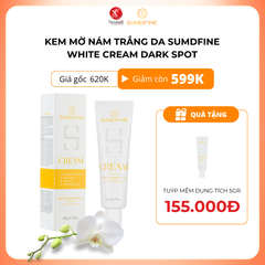 Kem mờ nám trắng da Sumdfine White Cream Dark Spot - Giải pháp chống tăng sắc tố, làm sáng và đều màu da, phù hợp mọi loại da!