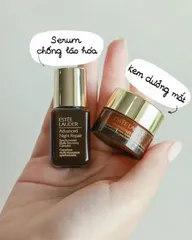 Set Serum Estee Lauder Mini Túi 2SP - Bao Gồm 1 Serum, 1 Kem Mắt, Túi Xinh - Chăm Sóc Da Tươi Sáng, Tiện Lợi