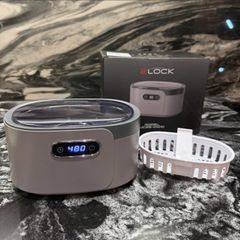 Máy Làm Sạch Trang Sức Siêu Âm 2Lock Korea 2025 - Thiết Kế Sang Trọng, 5 Chế Độ, Dung Tích 600ml, Chất Lượng Đỉnh Cao