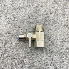 Van Chia Nước Đầu Nguồn Aqua - Van Cấp Nước Máy Lọc, Ren 21 ra Ống 6mm/10mm, Thiết Kế Thông Minh, Bền Bỉ, Dễ Lắp Đặt