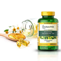 Viên uống tinh dầu hoa anh thảo Puritan's Pride 1300mg - Hỗ trợ nội tiết và dưỡng da hiệu quả cho phụ nữ - 120 viên Mỹ