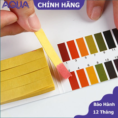 Giấy Quỳ Tím Đo Độ pH Nước - Kiểm Tra Độ Axit & Ion Kiềm - Tệp 80 Miếng Dễ Dàng Sử Dụng Cho Gia Đình & Thí Nghiệm