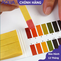 Giấy Quỳ Tím Đo Độ pH Nước - Kiểm Tra Độ Axit & Ion Kiềm - Tệp 80 Miếng Dễ Dàng Sử Dụng Cho Gia Đình & Thí Nghiệm