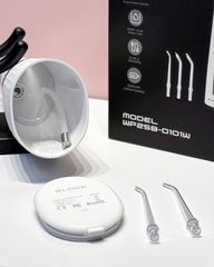 Máy Tăm Nước 2Lock WP25B-0101W - Loại Bỏ Mảng Bám Hiệu Quả, Thiết Kế Gọn Nhẹ, Pin Sạc Bền Bỉ, 4 Chế Độ Làm Sạch