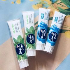 Kem Đánh Răng Dontodent 125ml - Ngừa Sâu Răng, Thơm Mát, Bảo Vệ Nướu, Chăm Sóc Răng Miệng Chất Lượng Từ Đức