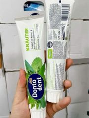 Kem Đánh Răng Dontodent 125ml - Ngừa Sâu Răng, Thơm Mát, Bảo Vệ Nướu, Chăm Sóc Răng Miệng Chất Lượng Từ Đức