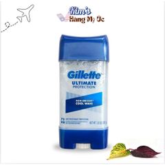 Lăn Khử Mùi Gel Gillette Cho Nam - Ngăn Mùi, Giảm Tiết Mồ Hôi 48H, Hương Gió Biển Tự Nhiên, Thích Hợp Cho Hoạt Động Thể Thao