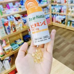 Vitamin E hữu cơ Dear Natura Nhật Bản 60 viên