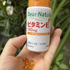 Vitamin E hữu cơ Dear Natura Nhật Bản 60 viên