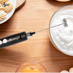 Máy Đánh Bọt Đánh Trứng Alizz AL-14495 - 3 Đầu Thay Đổi, Đa Năng, Thiết Kế Gọn Nhẹ, Phù Hợp Nấu Ăn và Pha Chế Tại Nhà