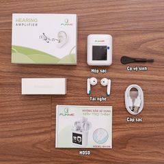 Tai Nghe Trợ Thính Không Dây FUNMIC EN-D19 Cao Cấp - Thiết Kế Nhỏ Gọn, Âm Thanh Sống Động Cho Người Già, Người Điếc, Lãng Tai