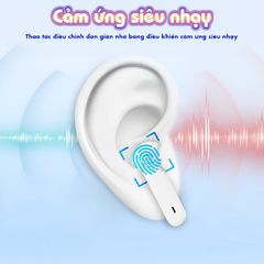 Tai Nghe Trợ Thính Không Dây FUNMIC EN-D19 Cao Cấp - Thiết Kế Nhỏ Gọn, Âm Thanh Sống Động Cho Người Già, Người Điếc, Lãng Tai