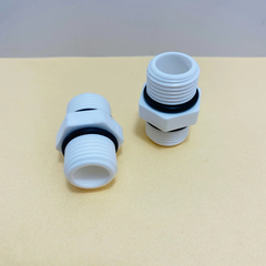 Nối 2 Đầu Ren Ngoài 21mm Kèm Ron Cao Su Chống Xì Nước - Dụng Cụ Kết Nối Thiết Bị Nước Tiện Ích