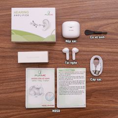 Máy trợ thính Bluetooth FUNMIC EN-IA102D - Thiết bị trợ thính cao cấp cho người già, lọc tiếng ồn, âm thanh rõ ràng, dễ sử dụng.