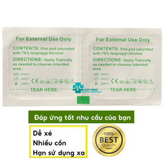 Thùng 100 Hộp Bông Tẩm Cồn Greetmed 70% - Bông Mịn Sát Khuẩn Đa Năng Cho Gia Đình - Vệ Sinh An Toàn và Tiện Lợi