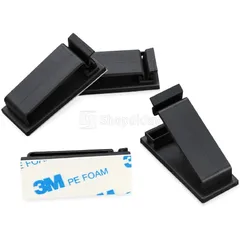 Nẹp Dây Điện Dán Tường Siêu Dính - Kẹp Giữ Dây Cáp Gọn Gàng, Chống Rối Cho Không Gian Sống và Làm Việc Thẩm Mỹ