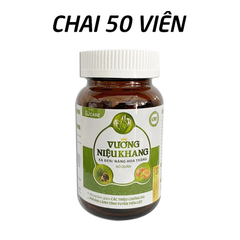 Viên uống Vương Niệu Khang EUCARE - Giảm u xơ phì đại tuyến tiền liệt, hỗ trợ tiểu đêm, bí tiểu - 50 viên