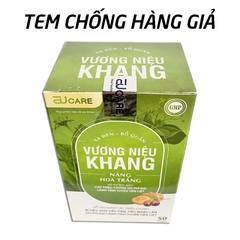 Viên uống Vương Niệu Khang EUCARE - Giảm u xơ phì đại tuyến tiền liệt, hỗ trợ tiểu đêm, bí tiểu - 50 viên