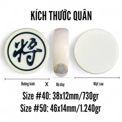 Bộ Cờ Tướng Mẫu 3D Đúc Nguyên Khối Màu Ngà - Đồ Chơi Giải Trí Thông Minh với Bàn Cờ Tùy Chọn, Quân Cờ Nhựa Chất Lượng Cao