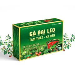 Viên Uống Bổ Gan Cà Gai Leo Tam Thất Xạ Đen - Giải Độc Gan, Mát Gan, Hỗ Trợ Chức Năng Gan, 50 Viên ROSTEX PHARMA USA