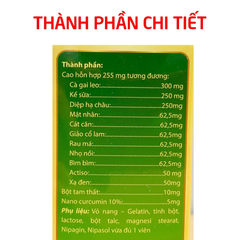 Viên Uống Bổ Gan Cà Gai Leo Tam Thất Xạ Đen - Giải Độc Gan, Mát Gan, Hỗ Trợ Chức Năng Gan, 50 Viên ROSTEX PHARMA USA