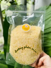 Đường Phèn Vàng Quảng Ngãi 1kg - Hạt Mịn, Hạt Vừa, Hạt To Nguyên Chất, Không Tẩy - Nguyên Liệu Nấu Ăn Lành Mạnh, Giải Nhiệt.