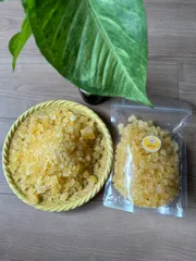 Đường Phèn Vàng Quảng Ngãi 1kg - Hạt Mịn, Hạt Vừa, Hạt To Nguyên Chất, Không Tẩy - Nguyên Liệu Nấu Ăn Lành Mạnh, Giải Nhiệt.