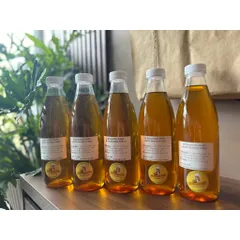 Si rô đường phèn nguyên chất Quảng Ngãi 1000ml - Ngọt thanh tiện dụng cho pha chế và nấu ăn, sản phẩm vệ sinh an toàn sức khỏe.