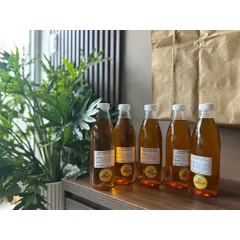 Si rô đường phèn nguyên chất Quảng Ngãi 1000ml - Ngọt thanh tiện dụng cho pha chế và nấu ăn, sản phẩm vệ sinh an toàn sức khỏe.