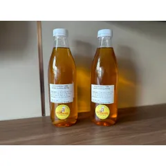 Si rô đường phèn nguyên chất Quảng Ngãi 1000ml - Ngọt thanh tiện dụng cho pha chế và nấu ăn, sản phẩm vệ sinh an toàn sức khỏe.