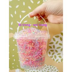 Xô Dây Thun Cột Tóc Đàn Hồi Dùng Một Lần - Kích Thước Trung & Lớn Cho Mẹ Và Bé, Phụ Kiện Tóc Thời Trang