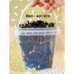 Xô Dây Thun Cột Tóc Đàn Hồi Dùng Một Lần - Kích Thước Trung & Lớn Cho Mẹ Và Bé, Phụ Kiện Tóc Thời Trang