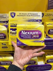 Set 3 Hộp Viên Uống Hỗ Trợ Dạ Dày Nexium 24hr - Hiệu Quả Từ AstraZeneca, Hỗ Trợ Tiêu Hóa Và Bổ Sung Dinh Dưỡng