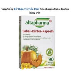 Viên uống bổ thận Altapharma Sabal Kurbis 90 viên - Giảm tiểu đêm, tiểu nhiều lần, Hàng Đức chất lượng cao