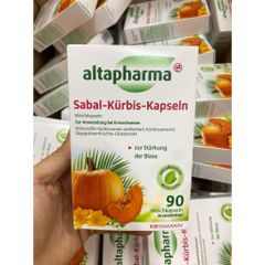 Viên uống bổ thận Altapharma Sabal Kurbis 90 viên - Giảm tiểu đêm, tiểu nhiều lần, Hàng Đức chất lượng cao