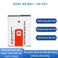 Pin Máy Ảnh Lithium SONY NP-BG1/FG1 cho DSC-W300, W200, W170, W150, W130, W120 - Thay Thế Dễ Dàng, Bảo Đảm Chất Lượng Hình Ảnh