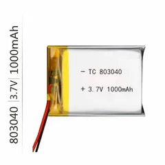 Pin Sạc 1000mAh 803040 - Phụ Kiện Thay Thế Chất Lượng Cao Cho Thiết Bị Điện Tử