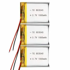 Pin Sạc 1000mAh 803040 - Phụ Kiện Thay Thế Chất Lượng Cao Cho Thiết Bị Điện Tử